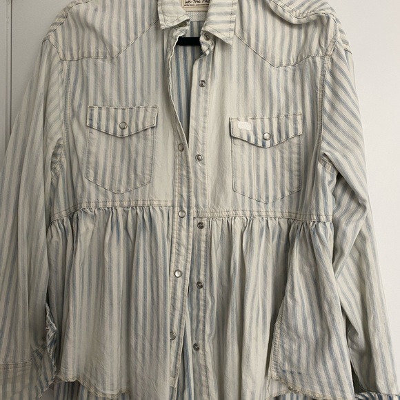 We The Free Dylan Railroad Stripe Top - Picture 6 of 9